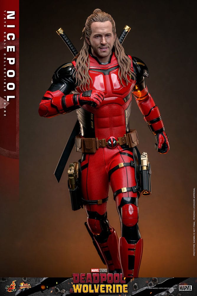 HOT TOYS Deadpool & Wolverine Movie Masterpiece Figura 1/6 Nicepool 30 cm