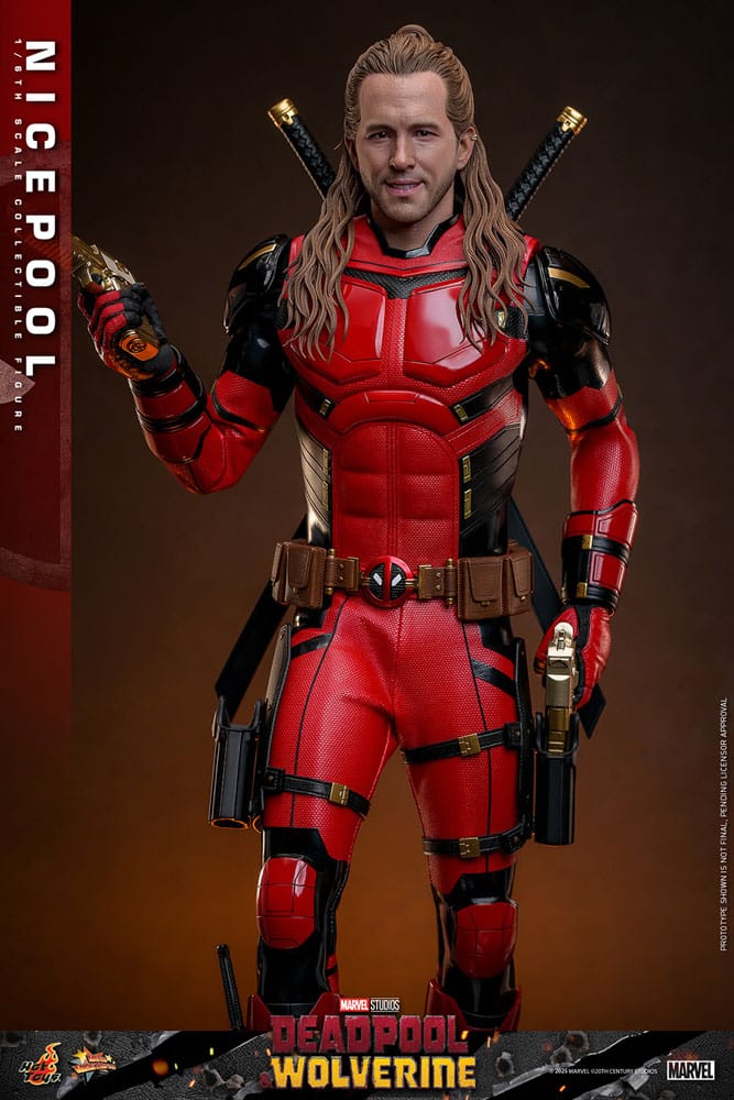 HOT TOYS Deadpool & Wolverine Movie Masterpiece Figura 1/6 Nicepool 30 cm