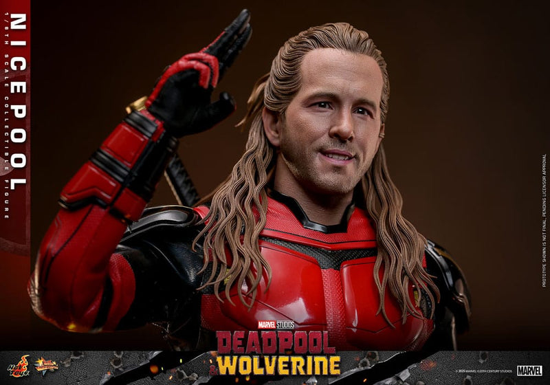 HOT TOYS Deadpool & Wolverine Movie Masterpiece Figura 1/6 Nicepool 30 cm