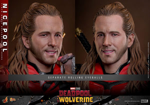 HOT TOYS Deadpool & Wolverine Movie Masterpiece Figura 1/6 Nicepool 30 cm