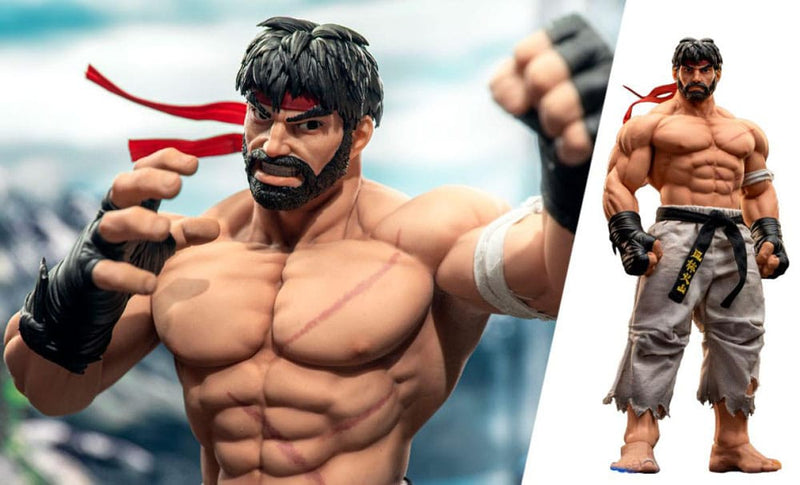 ICONIQ STUDIOS Street Fighter Figura 1/6 Battle Ryu 30 cm