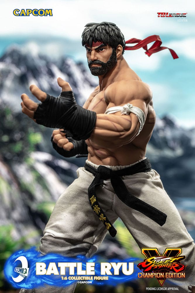 ICONIQ STUDIOS Street Fighter Figura 1/6 Battle Ryu 30 cm