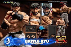 ICONIQ STUDIOS Street Fighter Figura 1/6 Battle Ryu 30 cm