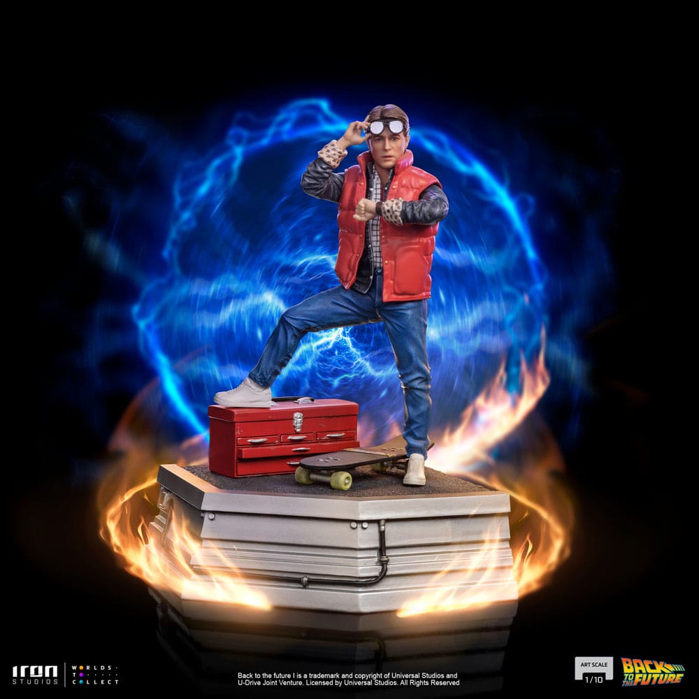 Iron Studios Regreso al Futuro Estatua 1/10 Art Scale Marty McFly 20 cm