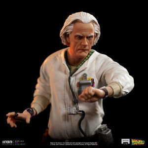 Iron Studios Regreso al Futuro Estatua 1/10 Art Scale Doc Brown 22 cm