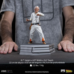 Iron Studios Regreso al Futuro Estatua 1/10 Art Scale Doc Brown 22 cm