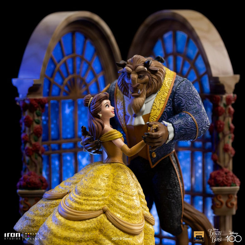 Iron Studios Disney Estatua Art Scale Deluxe 1/10 Beauty and the Beast 29 cm
