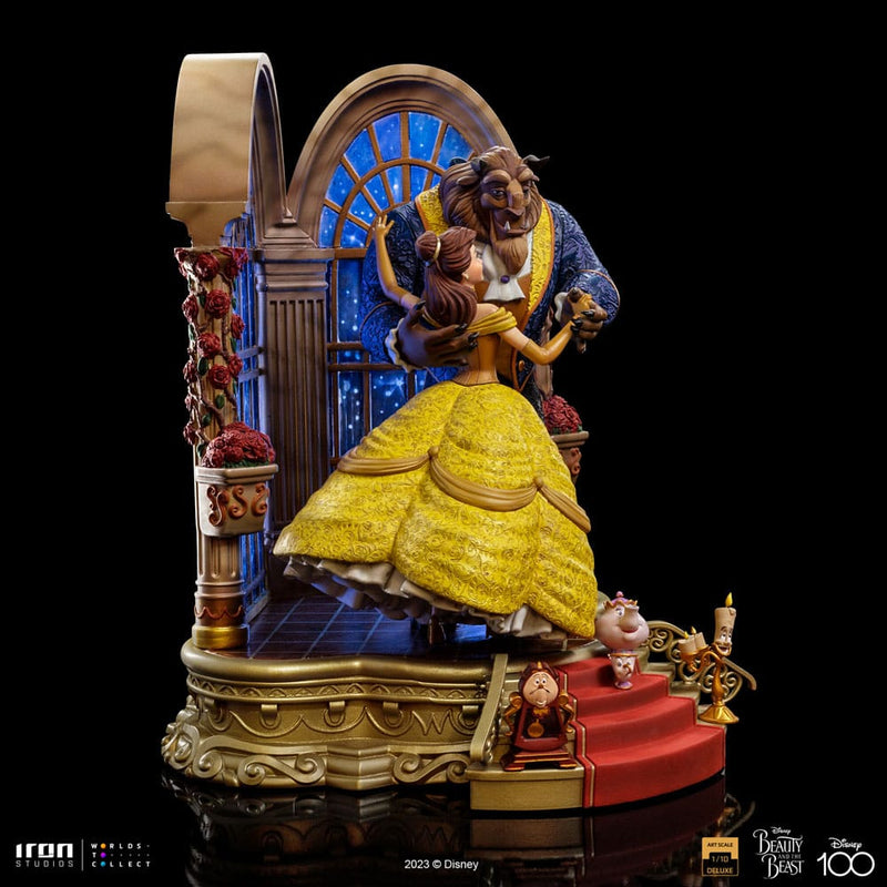 Iron Studios Disney Estatua Art Scale Deluxe 1/10 Beauty and the Beast 29 cm