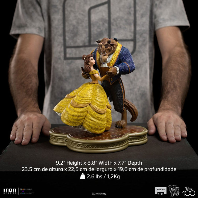 Iron Studios Disney Estatua Art Scale 1/10 Beauty and the Beast 24 cm