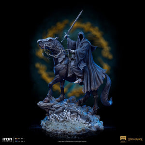 Iron Studios El Señor de los Anillos Estatua 1/10 Deluxe Art Scale Nazgul on Horse 42 cm