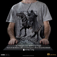 Iron Studios El Señor de los Anillos Estatua 1/10 Deluxe Art Scale Nazgul on Horse 42 cm