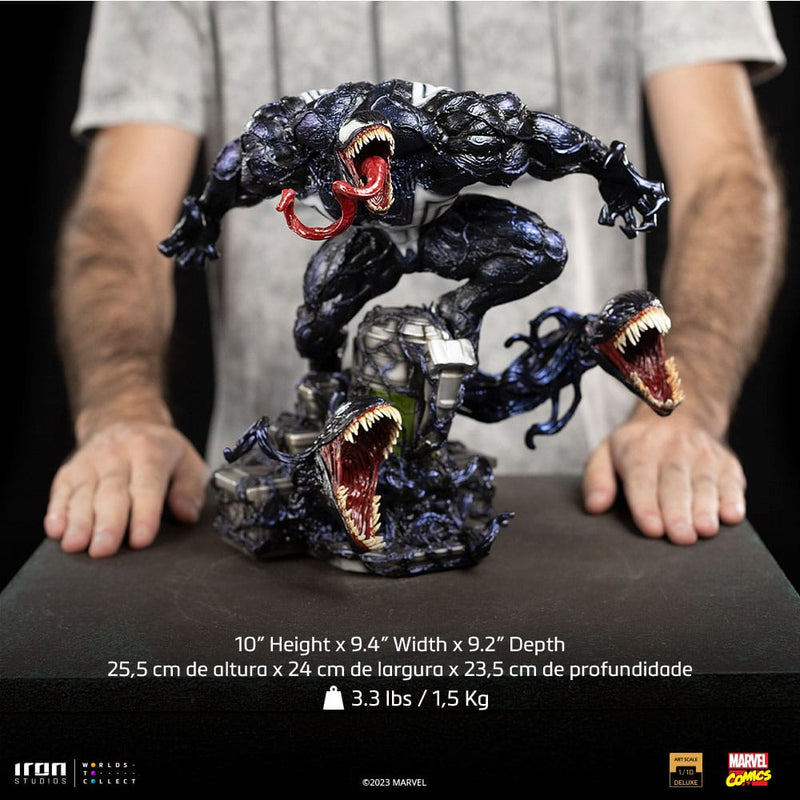 Iron Studios Marvel Estatua Art Scale Deluxe 1/10 Venom 25 cm