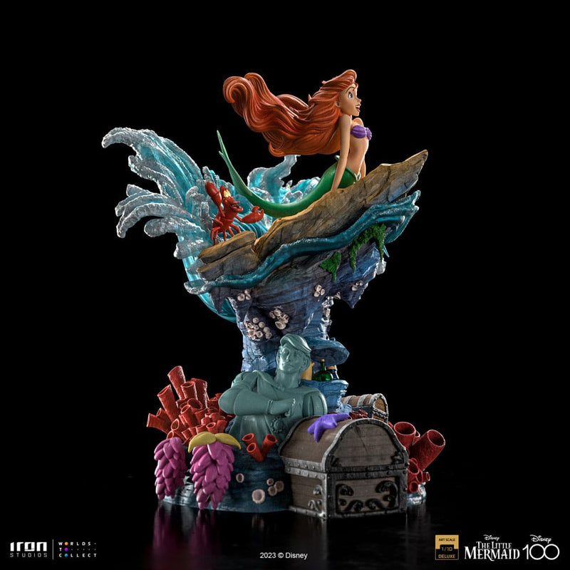 Iron Studios Disney Estatua Art Scale Deluxe 1/10 Little Mermaid 29 cm