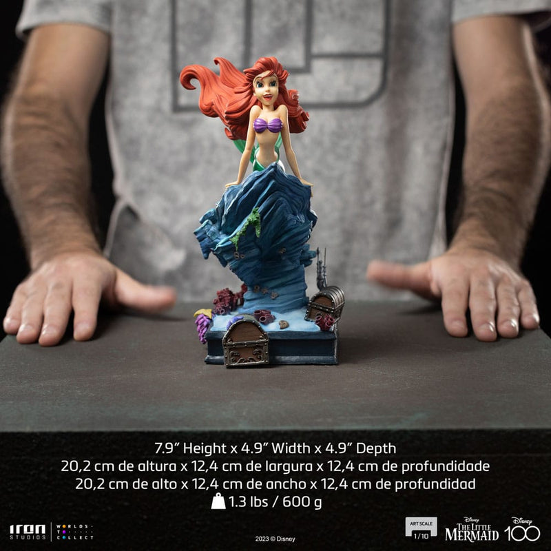 Iron Studios Disney Estatua Art Scale 1/10 Little Mermaid 20 cm