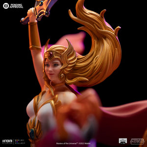 Iron Studios Masters of the Universe Estatua BDS Art Scale 1/10 She-Ra and Swiftwind 42 cm