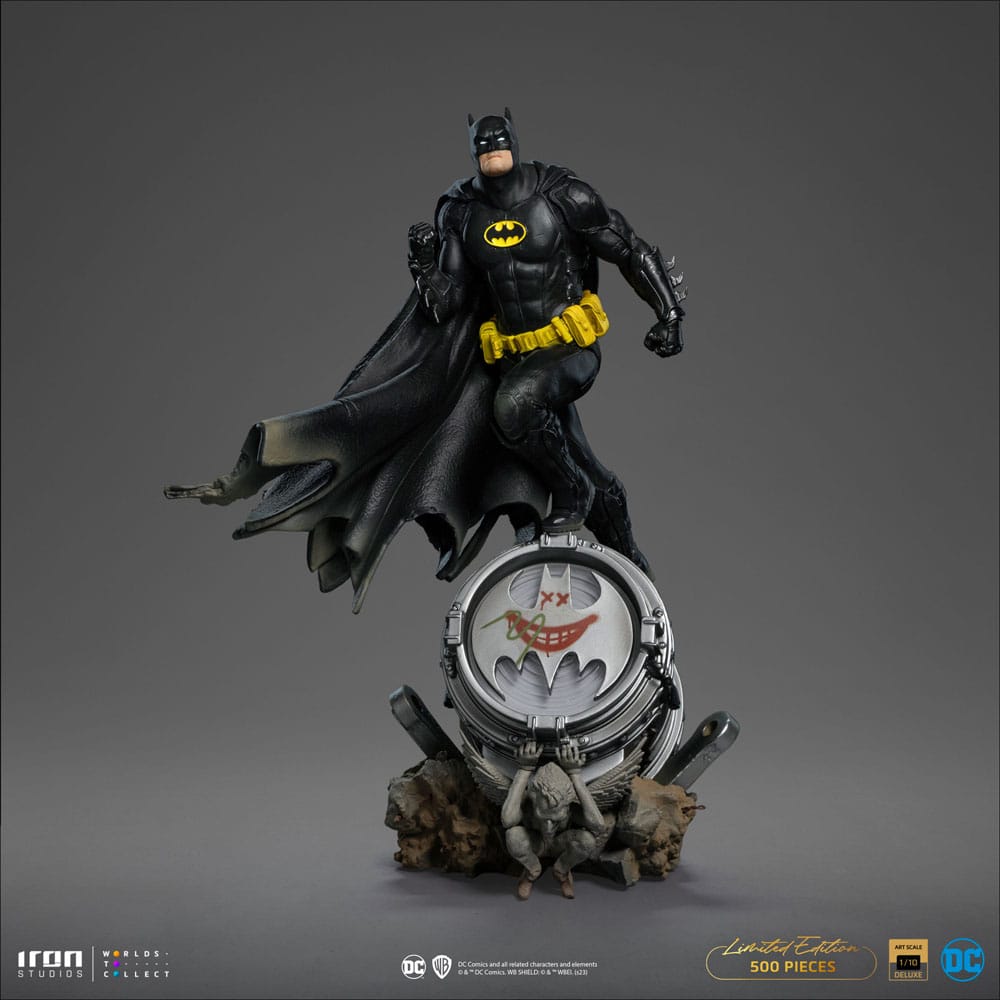 Iron Studios DC Comics Estatua 1/10 BDS Art Scale Batman Deluxe (Black Version Exclusive) heo EU Exclusive 30 cm