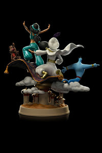 Iron Studios Disney Estatua 1/10 Deluxe Art Scale Aladdin and Yasmine 30 cm