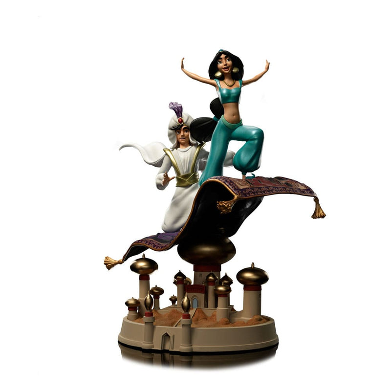 Iron Studios Disney Estatua 1/10 Art Scale Aladdin and Yasmine 30 cm