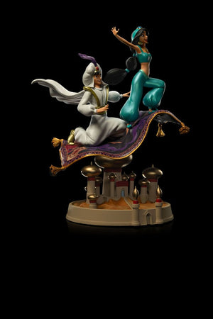 Iron Studios Disney Estatua 1/10 Art Scale Aladdin and Yasmine 30 cm