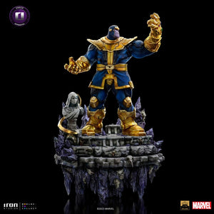 Iron Studios Marvel Estatua Deluxe BDS Art Scale 1/10 Thanos Infinity Gaunlet Diorama 42 cm