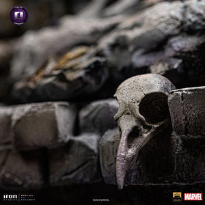 Iron Studios Marvel Estatua Deluxe BDS Art Scale 1/10 Thanos Infinity Gaunlet Diorama 42 cm