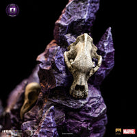 Iron Studios Marvel Estatua Deluxe BDS Art Scale 1/10 Thanos Infinity Gaunlet Diorama 42 cm