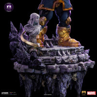 Iron Studios Marvel Estatua Deluxe BDS Art Scale 1/10 Thanos Infinity Gaunlet Diorama 42 cm