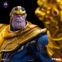 Iron Studios Marvel Estatua BDS Art Scale 1/10 Thanos Infinity Gaunlet Diorama 30 cm