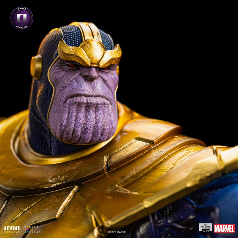 Iron Studios Marvel Estatua BDS Art Scale 1/10 Thanos Infinity Gaunlet Diorama 30 cm