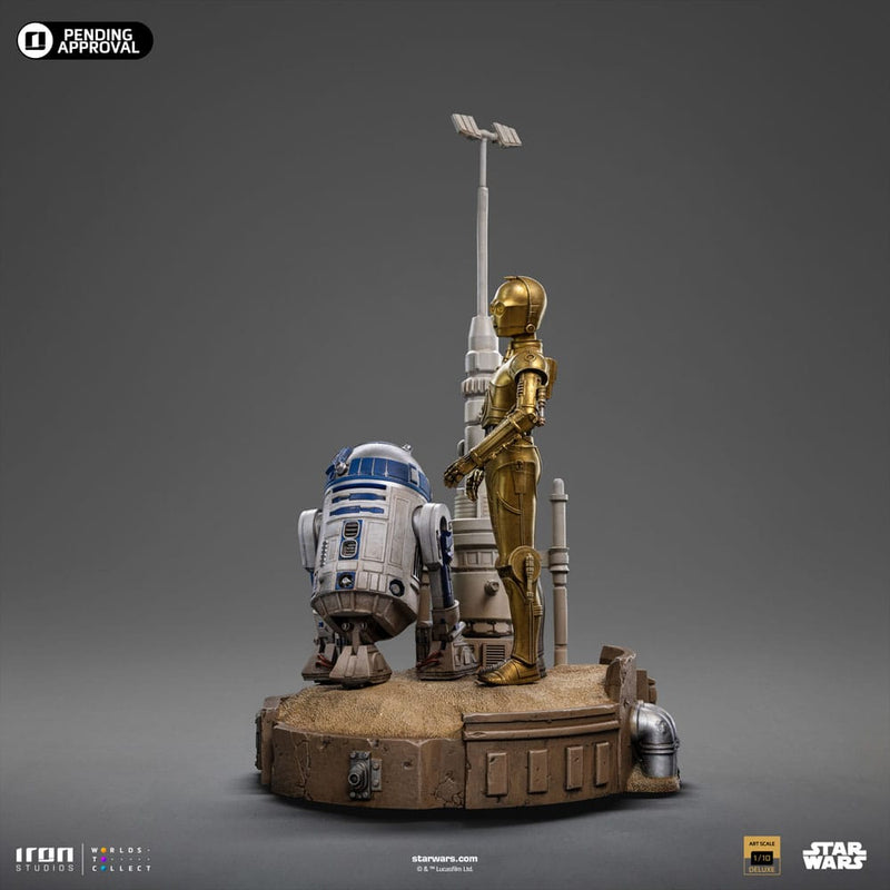 Iron Studios Star Wars Estatua 1/10 Deluxe Art Scale C-3PO & R2D2 31 cm