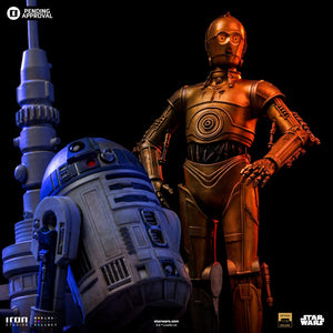 Iron Studios Star Wars Estatua 1/10 Deluxe Art Scale C-3PO & R2D2 31 cm