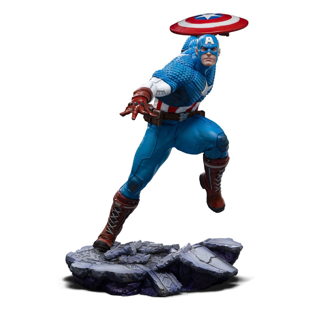 Iron Studios Marvel Estatua 1/10 BDS Art Scale Captain America 22 cm