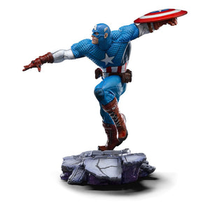 Iron Studios Marvel Estatua 1/10 BDS Art Scale Captain America 22 cm