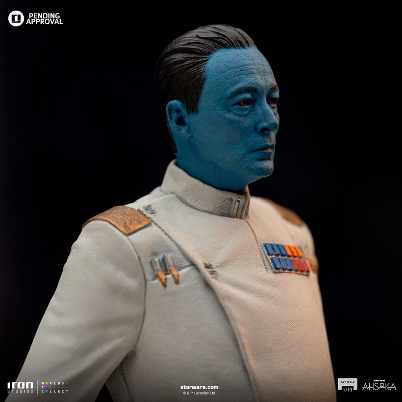 Iron Studios Star Wars Ahsoka Estatua 1/10 Art Scale Grand Admiral Thrawn 25 cm