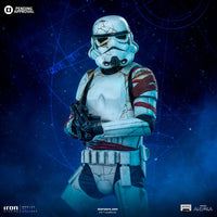 Iron Studios Star Wars Ahsoka Estatua 1/10 Art Scale Night Trooper 21 cm