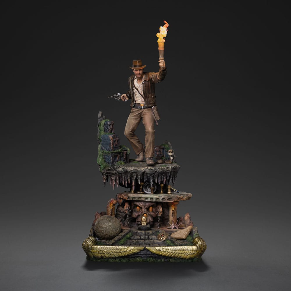 Iron Studios Indiana Jones Estatua Art Scale Deluxe 1/10 Indiana Jones 40 cm
