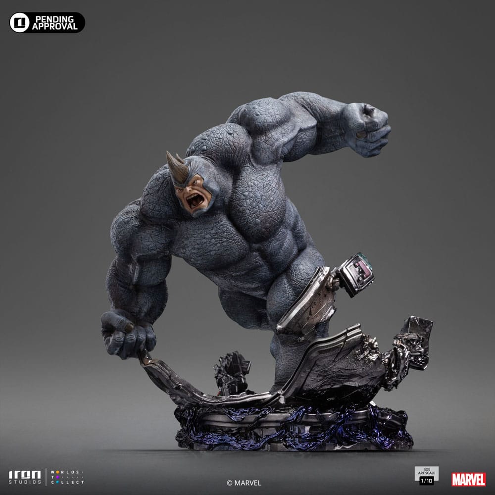 Iron Studios Marvel Estatua 1/10 BDS Art Scale Rhino 26 cm