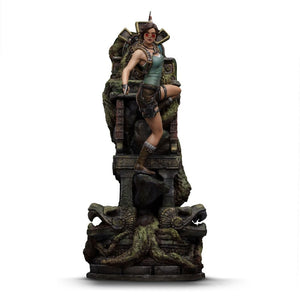 IRON STUDIOS Tomb Raider Estatua 1/10 Deluxe Art Scale Lara Croft 36 cm