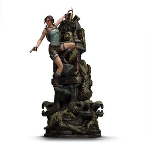 IRON STUDIOS Tomb Raider Estatua 1/10 Deluxe Art Scale Lara Croft 36 cm