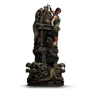 IRON STUDIOS Tomb Raider Estatua 1/10 Deluxe Art Scale Lara Croft 36 cm