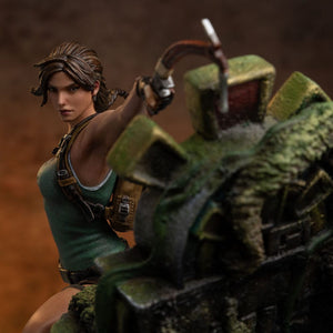 IRON STUDIOS Tomb Raider Estatua 1/10 Deluxe Art Scale Lara Croft 36 cm