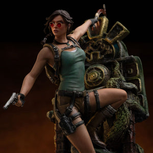 IRON STUDIOS Tomb Raider Estatua 1/10 Deluxe Art Scale Lara Croft 36 cm