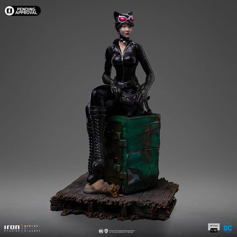 IRON STUDIOS DC Comics Estatua 1/10 Art Scale Catwoman (Gotham City Sirens) 21 cm