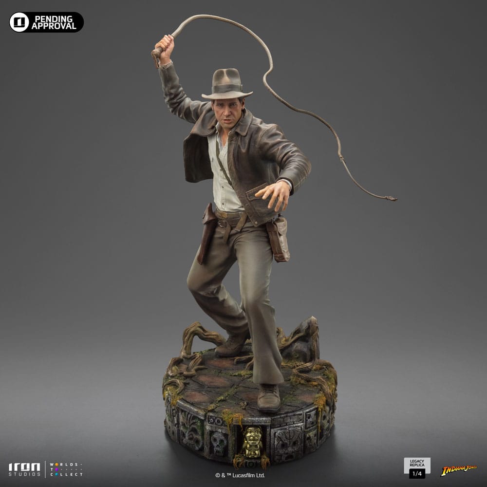 IRON STUDIOS Indiana Jones Estatua Legacy Replica 1/4 Indiana Jones 61 cm