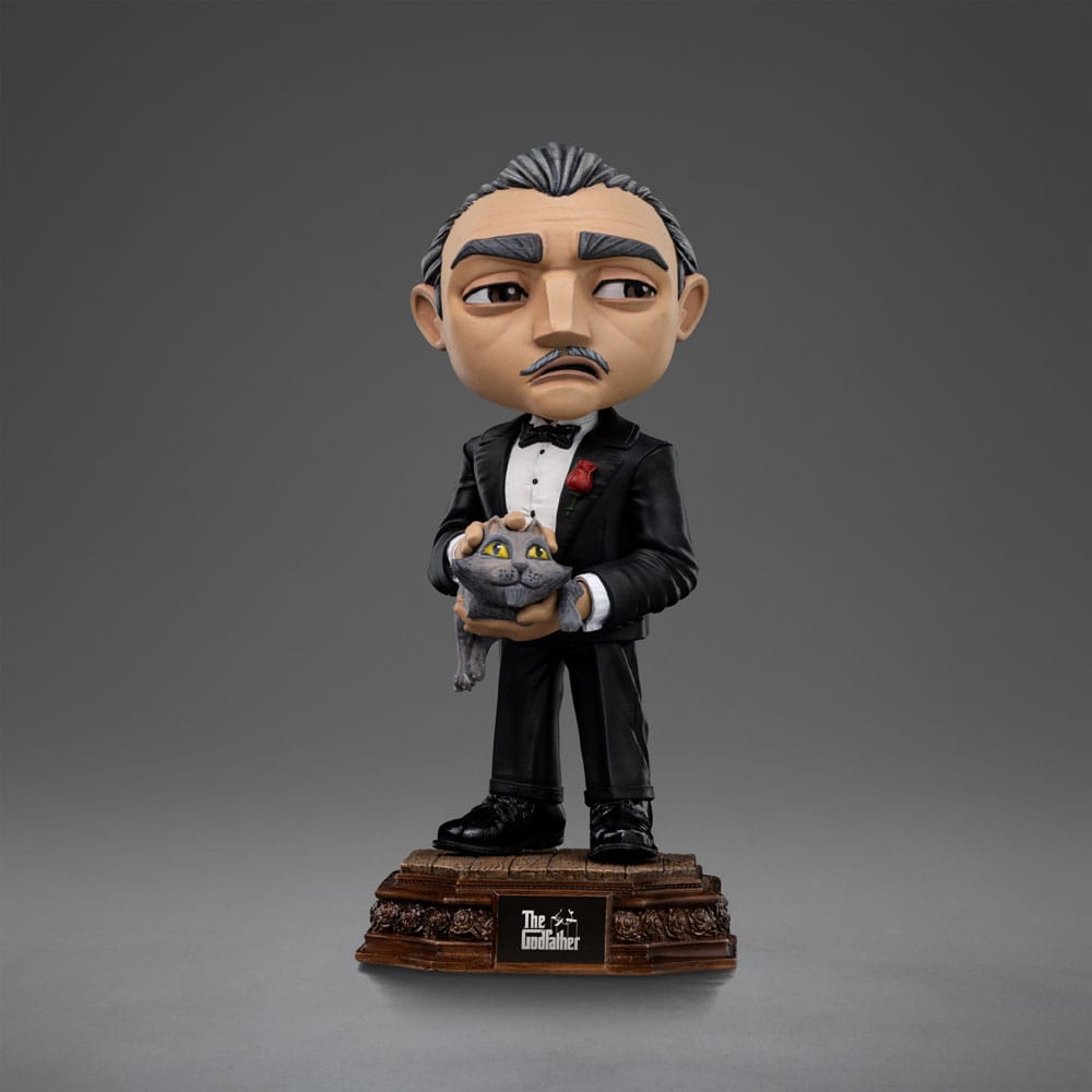 IRON STUDIOS Le Parrain Minifigura Mini Co. PVC Don Corleone 14 cm