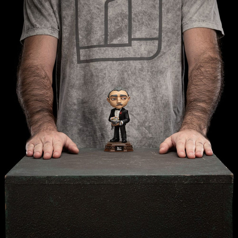 IRON STUDIOS Le Parrain Minifigura Mini Co. PVC Don Corleone 14 cm