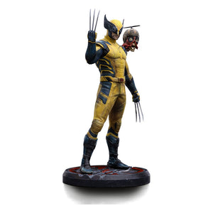 IRON STUDIOS Deadpool 3 Estatua 1/10 Art Scale Wolverine & Headpool 22 cm