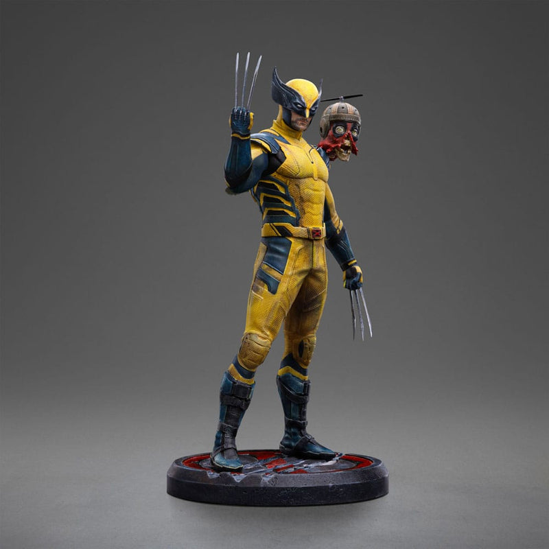 IRON STUDIOS Deadpool 3 Estatua 1/10 Art Scale Wolverine & Headpool 22 cm