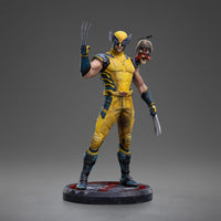 IRON STUDIOS Deadpool 3 Estatua 1/10 Art Scale Wolverine & Headpool 22 cm