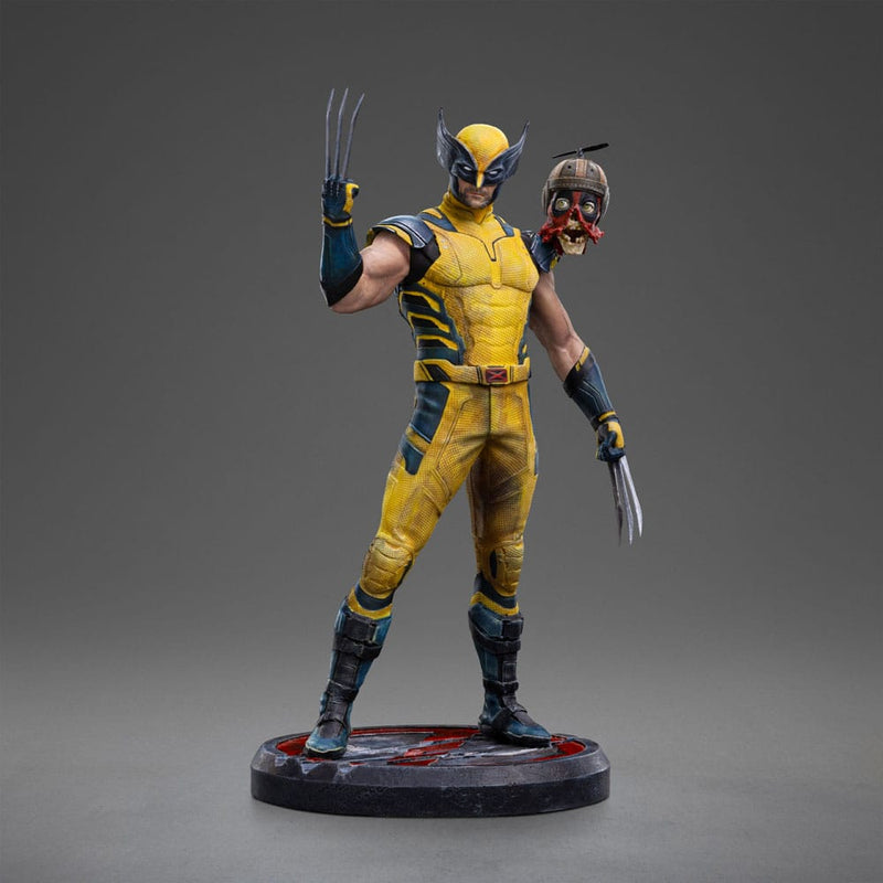 IRON STUDIOS Deadpool 3 Estatua 1/10 Art Scale Wolverine & Headpool 22 cm